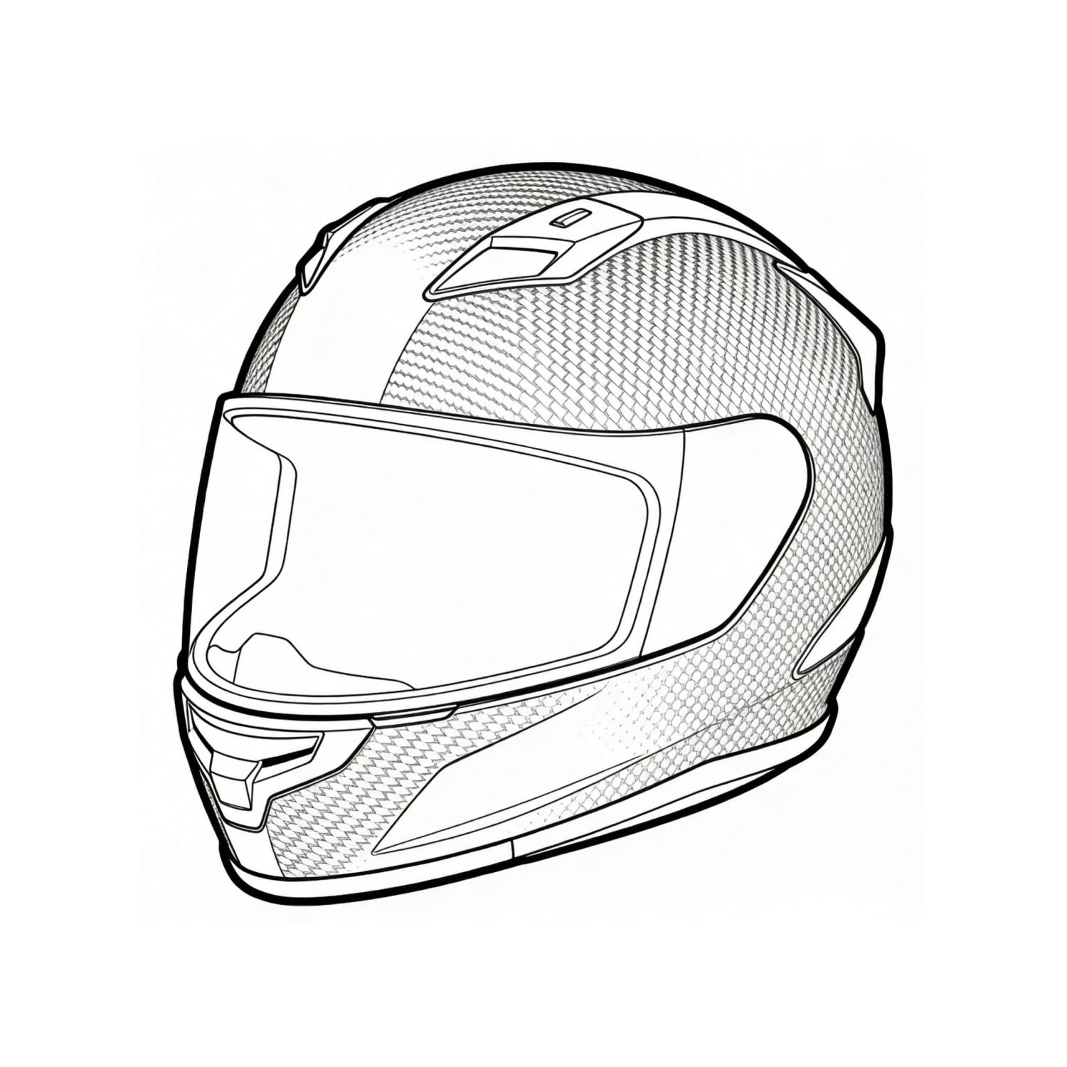 Carbon Fiber Helmet