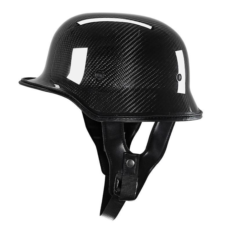 005 Vintage Carbon Fiber Helmet Open Face DOT