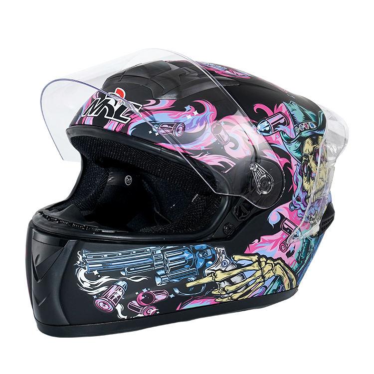 FF821 DOT certified Full Face Helmet Motorbike Riding