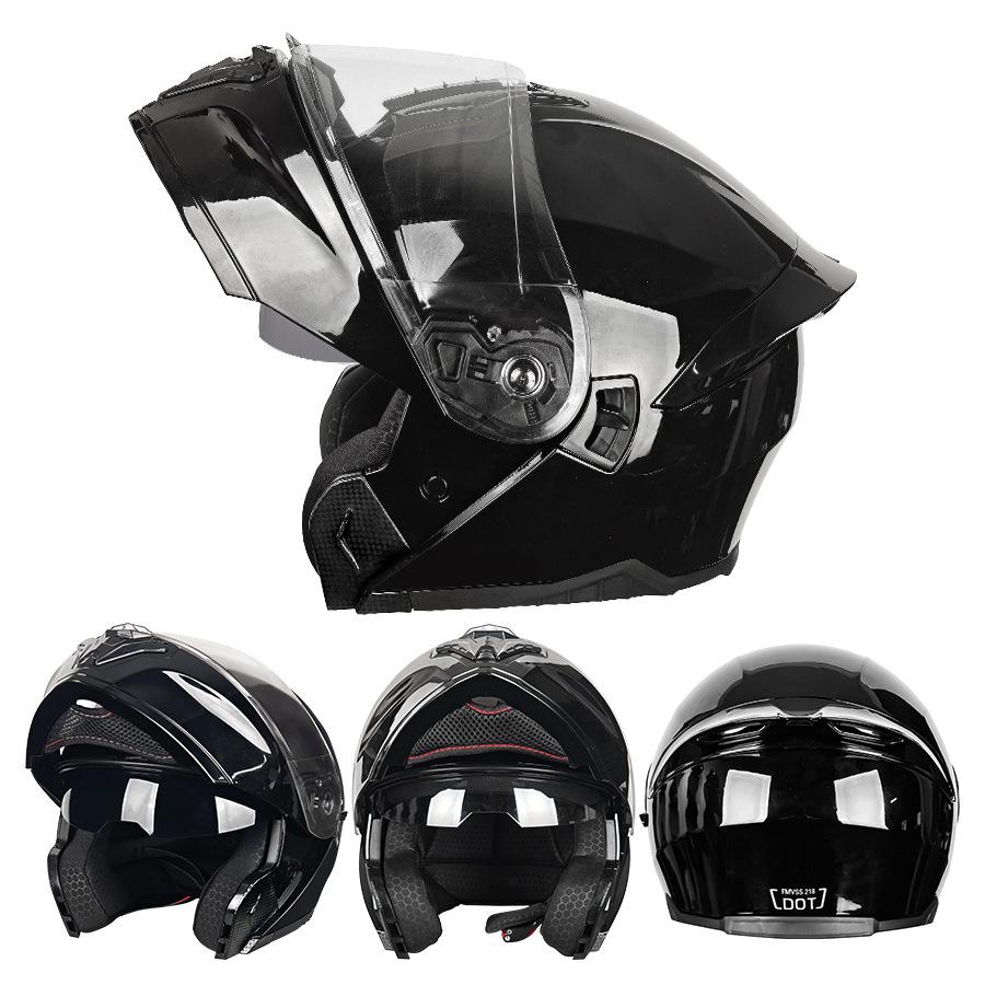 LV115 Dual Visors Flip Up Helmet Motobike