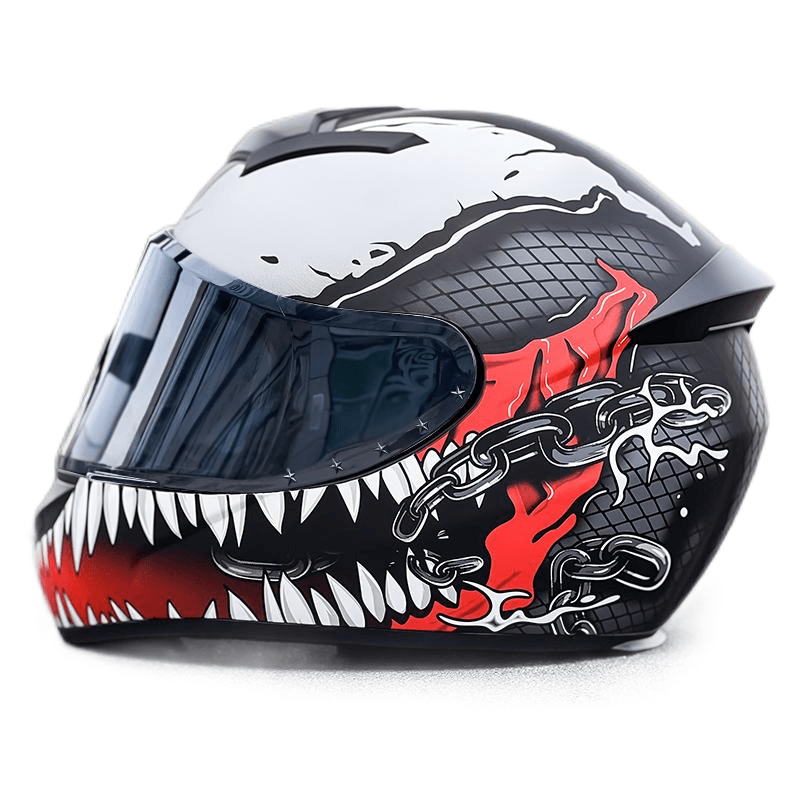 C1 DOT Certified Helmets Full Face Motorcycle Helmet Motorbike Street Fashion Riding Abs Materials