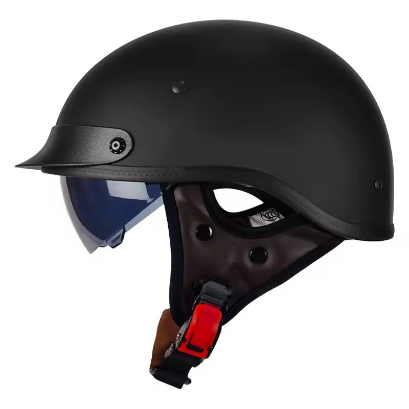 112 Fashion Adult Motorcycle Open Face Helmet